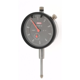 SPI 22-301-6 Deluxe AGD2 Dial Indicator with Revolution Counter: 0-100 Reading, 0 to 1" Range
