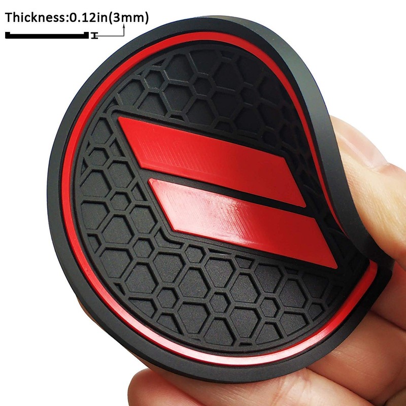 Auovo Anti-dust Mats for Challenger Accessories 2015-2023 Custom Interior Cup