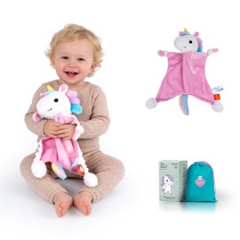 HECCEI Baby Comforter for Playtime And Sleep, Soothing Security Blanket