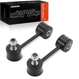 A-Premium - 2 eslabones de barra estabilizadora, compatibles con Volkswagen Jetta 1999-2006, Golf 1998-2003, Beetle 1999-2010, solo FWD