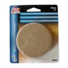 Felt Gard 75mm Large Round Furniture and Floor Protection Pads