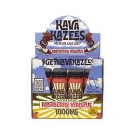 Kava(Kava Kazees) Raspberry Hibiscus 2 Bottles