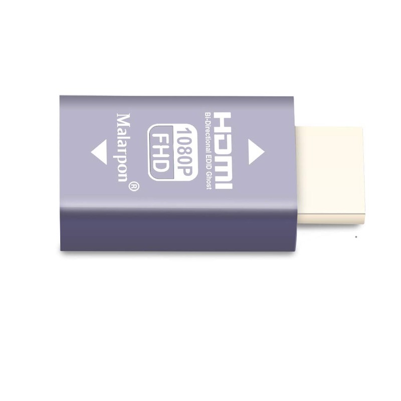 Malarpon Hdmi Edid Emulator Passthrough 3rd Generrtion Aluminum fit Headlesskeep
