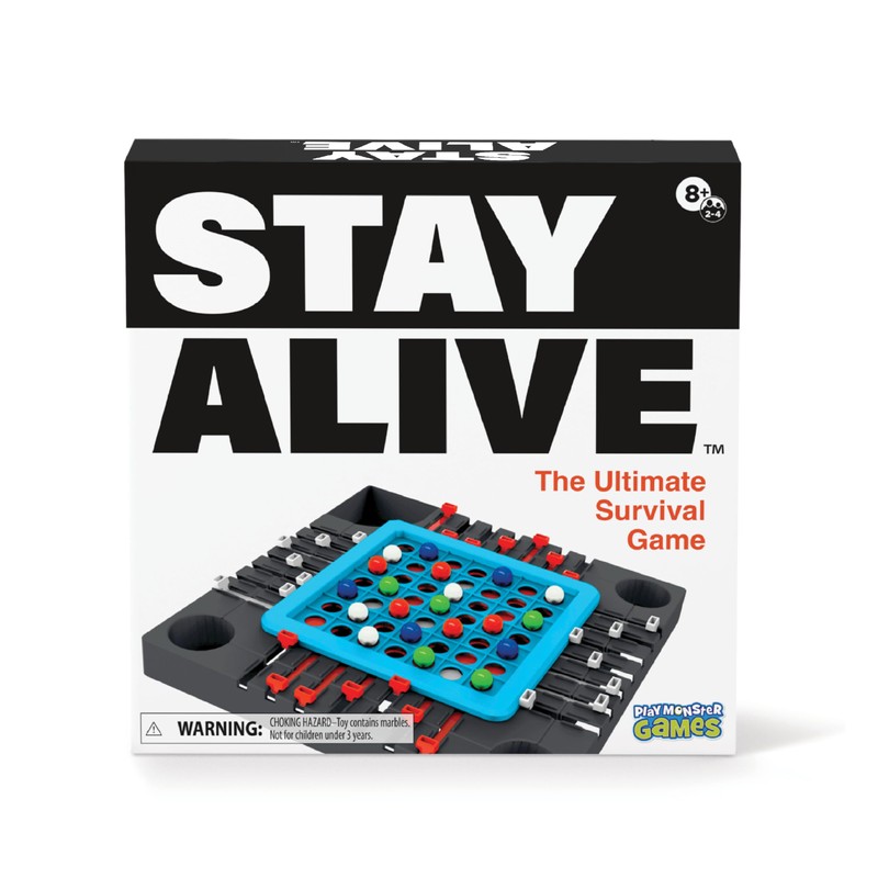 PlayMonster Stay Alive Board Game - Family Game Night, Strategic