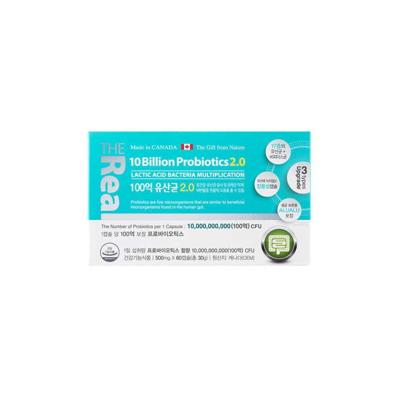 formulaThe Real (nutritional supplement) 10 billion lactic acid bacteria 60