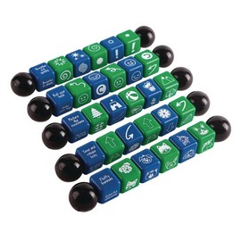 Really Good Stuff Calming & Fidget Twists Set of 5- Sensory Fidget Toys for Stress Relief, Self-Regulation, and Relaxation, Sensory Products for Kids