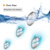 Atibin Removable Egg Lead Fishing Sinkers Saltwater Fishing Oval Sinkers