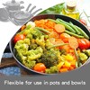 Stainless Steel Kitchen Sink Pasta Strainer Stainless Steel Rust-Proof Space-Saving