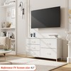 Nicehill White Dresser for Bedroom with 5 Drawers, Small Dresser