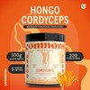 Commons Hongos Adaptógenos - Hongo Cordyceps - Extracto Puro en