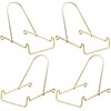 BANBERRY DESIGNS Adjustable Brass Easels - Set of 4 Sliding