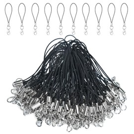 MKCYD Phone Charms Strap with Lobster Clasp Cords Lanyard Straps,Lariat Lanyard Charms Wrist Clasps Cords for Cell Phone USB Keychains DIY Jewelry Accessories