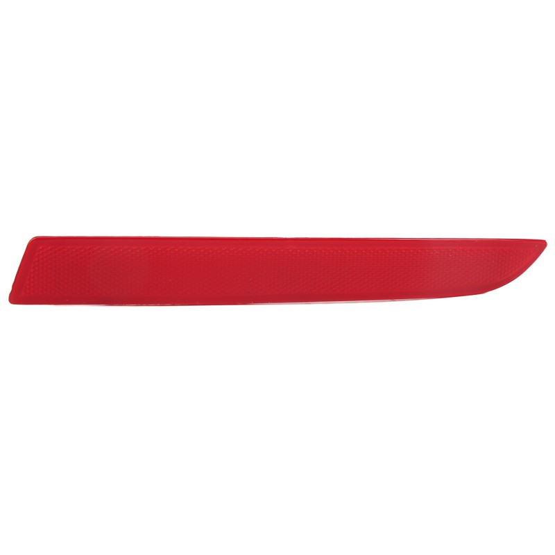 1 Pair Rear Bumper Reflector 63147318556 Red Housing Strong Retroreflection