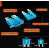 lightSummer （100Pcs) 35 Amp Standard Fuse, 35A Car Blade Fuses