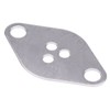 Qiilu EGR Valve Blanking Block Plate Gasket Set for Alfa