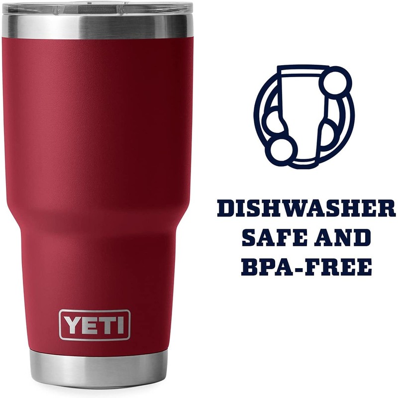 YETI Rambler 30 oz Tumbler, Stainless Steel, Vacuum Insulated with