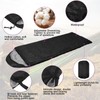 Macarrie 4 Pcs Bulk Sleeping Bags for Homeless Donation Shelter
