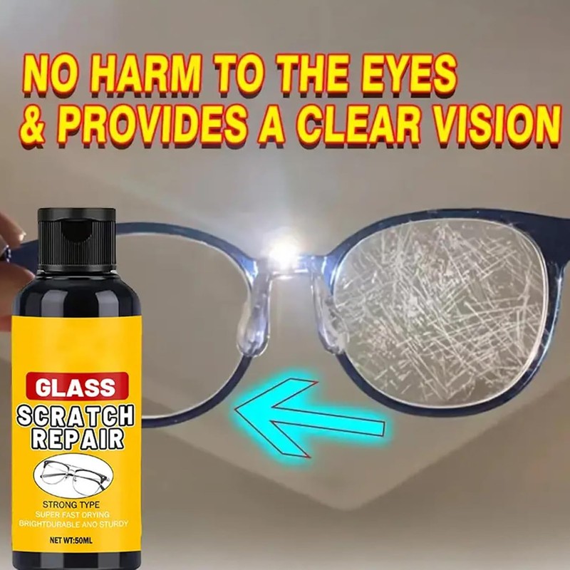 Quitador de Rayaduras para Gafas Protectora de Reparación Rápida para