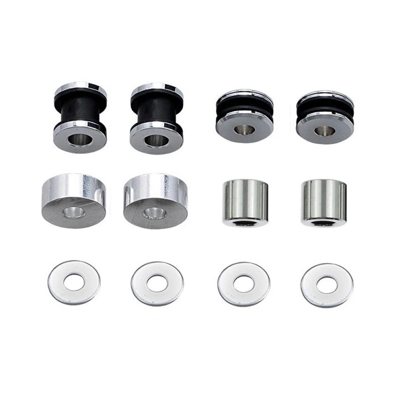 KASIMT Detachable Luggage Rack Backrest Docking Hardware Kit for HARLEY