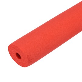 sourcing map Foam Tubing for Handle Grip Support, Pipe Insulation Outside Pipe Lagging, 10mm(3/8") ID 42mm OD 1m Red