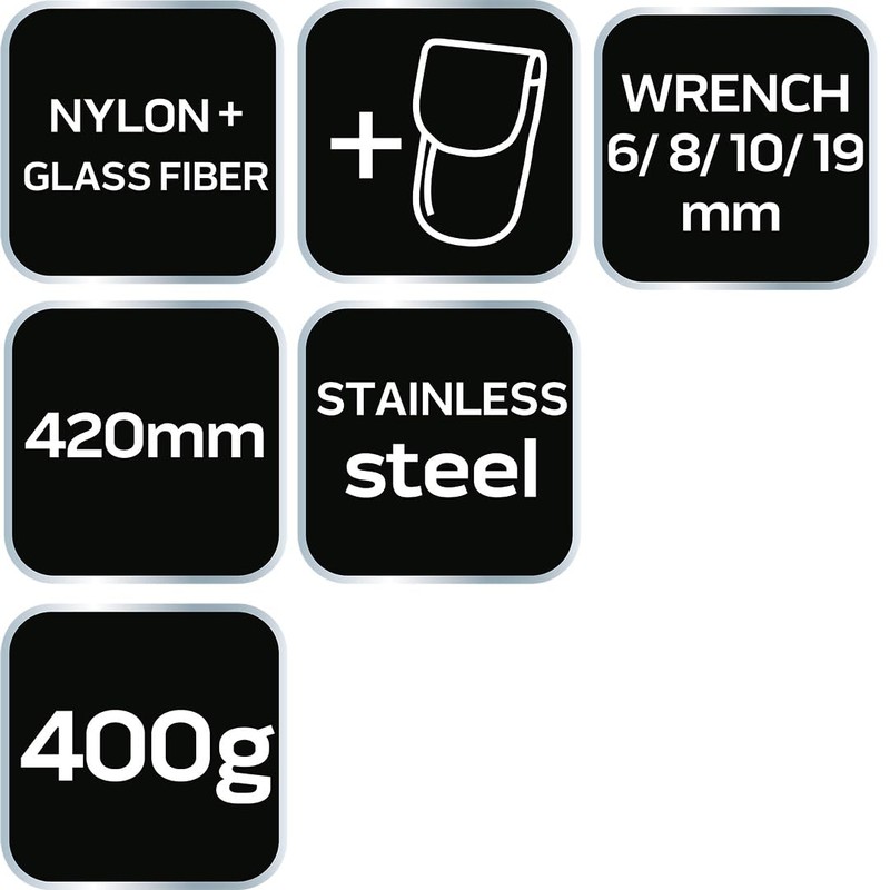 NEO TOOLS Camping Hatchet Tactical Axe/Hammer Tool with Sheath Stainless