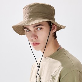 AWOCAN Women Bucket Hat Wide Brim Cap Packable Reversible Summer Sun Hat Fishing Hat Waterproof UV Protection for Men/Women (Polyester, khaki)