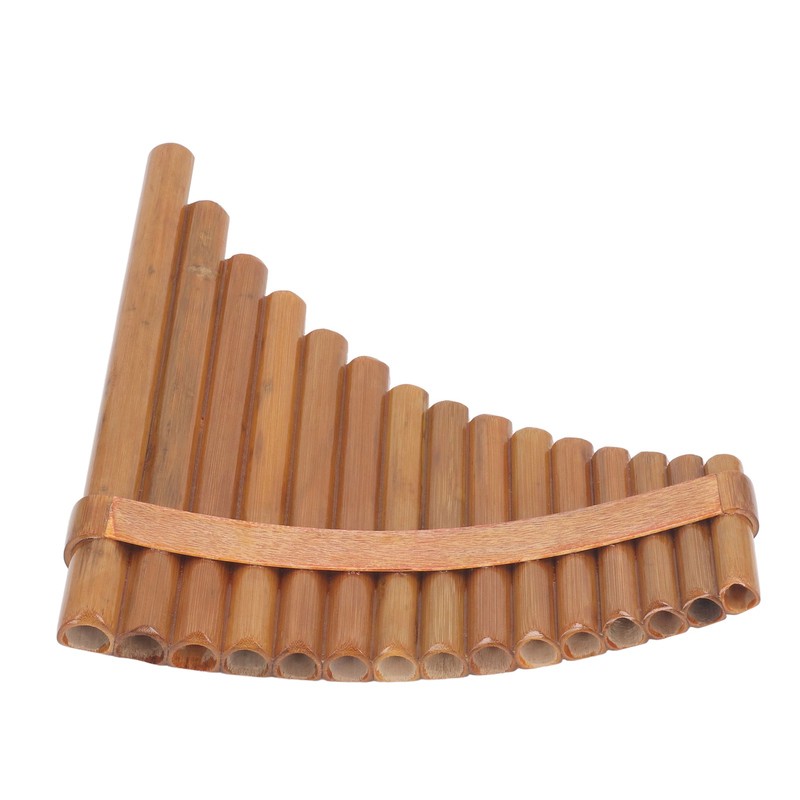 Musical Professional Panpipe Pan Flute 15 Pipes G Key Musical