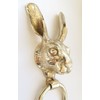 Castelion® Solid Brass Country Hare Door Knocker | High Quality