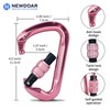 NewDoar 30KN CE Certified Climbing Carabiner Professional Heavy Duty D