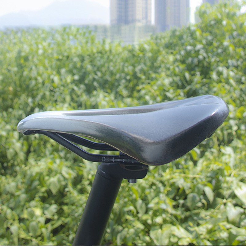 Bike Saddle Cushion Lightweight Carbon Fiber Structure Hollow Breathable Bicycle