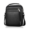 Naudamp Men's Shoulder Bag Leather Shoulder Bag Casual Waterproof Bag