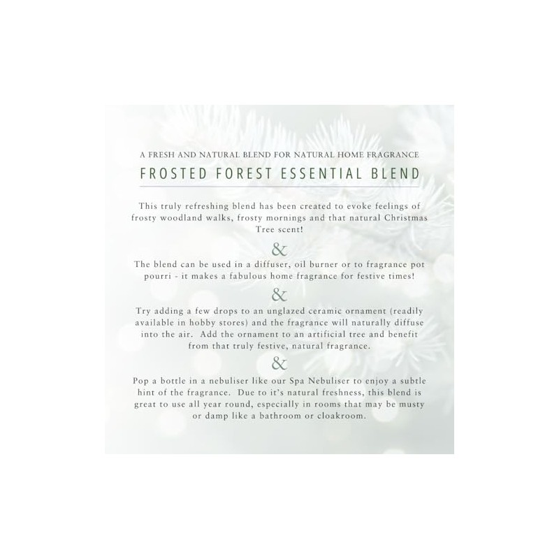 Absolute Aromas Frosted Forest Essential Oil Blend - 100% Pure