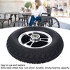Wheelchair Wheel PU Wheel Alloy Steel Hub Anti Skid Walker