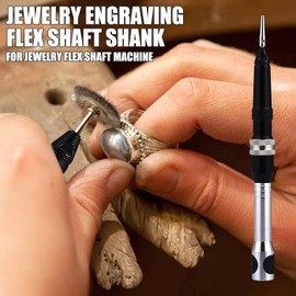 Ausla Foredom Handpiece, Jewellery Engraving Hammer Jeweller's Handpiece with Hammer Handle for Jewellery Engraving Machine with Flexible Shaft for Jewellery