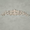 Adaire Weathered Ivory Wall Topper - 26 Inches Wide