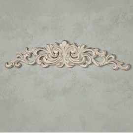 Adaire Weathered Ivory Wall Topper - 26 Inches Wide