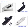 Dontay Sliding Pocket Door Handles, 304 Stainless Steel Non Locking