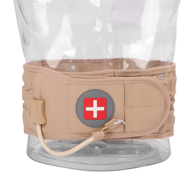 Lumbar Traction Belt Inflatable Improve Pain Back Decompression Belt Lumbar