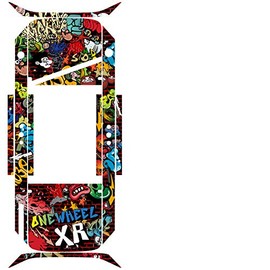 Graphics for OneWheel Plus XR, Graffiti Design, Rail Decals and Grip Tape only, Earth SURF Designs by Senge Graphics Inc.