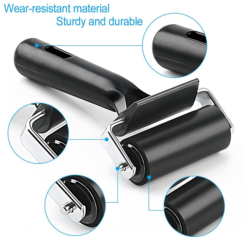 Rubber Roller, Ideal for Anti Skid Tape Construction Tools, Print,