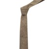 King & Priory Highland Weave Latte Brown Tie, Necktie