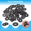 PATIKIL Nylon Flat Washers, 50 Pieces 0.16" ID 0.59" OD