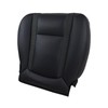 Slakerbe Front Driver Side Bottom Seat Cover, Microfiber Leather Perforated