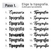 Stickers Calcas De Vinil Nombres Para Vaso 4x11cm - 15pzs