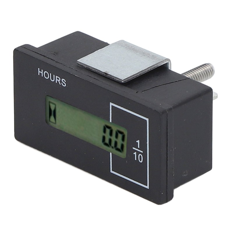 Excavator Timer Hour Meter Remote Control LCD Digital Display 12V‑36V