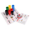 Stacking Cups Card Games Toy Early Educational Training Colorful Interactive