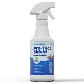 Bring It On Protect Shield Shower Door Water Repellent | Eliminate Hard Water Buildup on Tile and Grout, Glass, Fiberglass Counter Tops, All Hard Surfaces