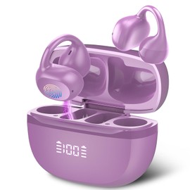 aggoo Ear clip wireless earbuds, mini headphones,