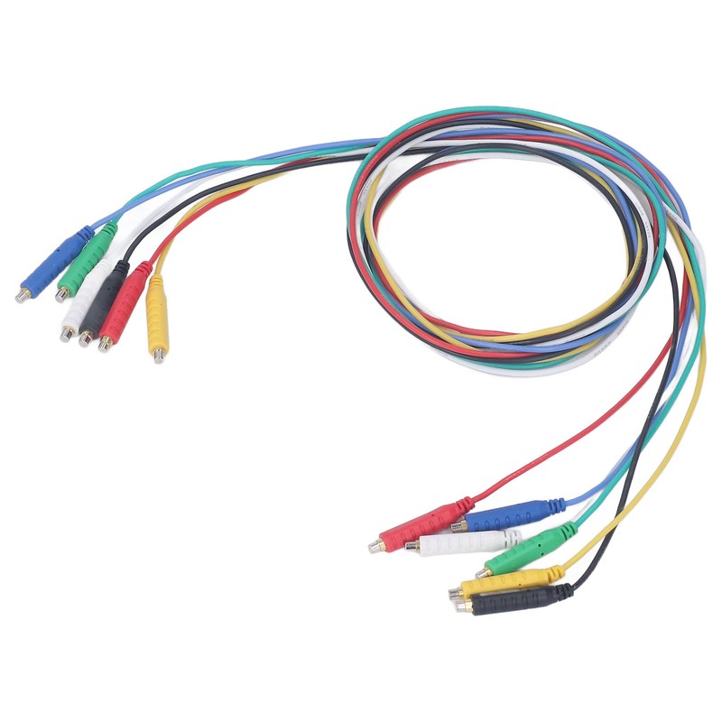 6PCS Magnetic Test Leads Silicone Soft Flexible Jumper Test Wires