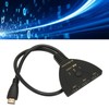 HD Multimedia Interface Switch 4K 60Hz 3 in 1 Out